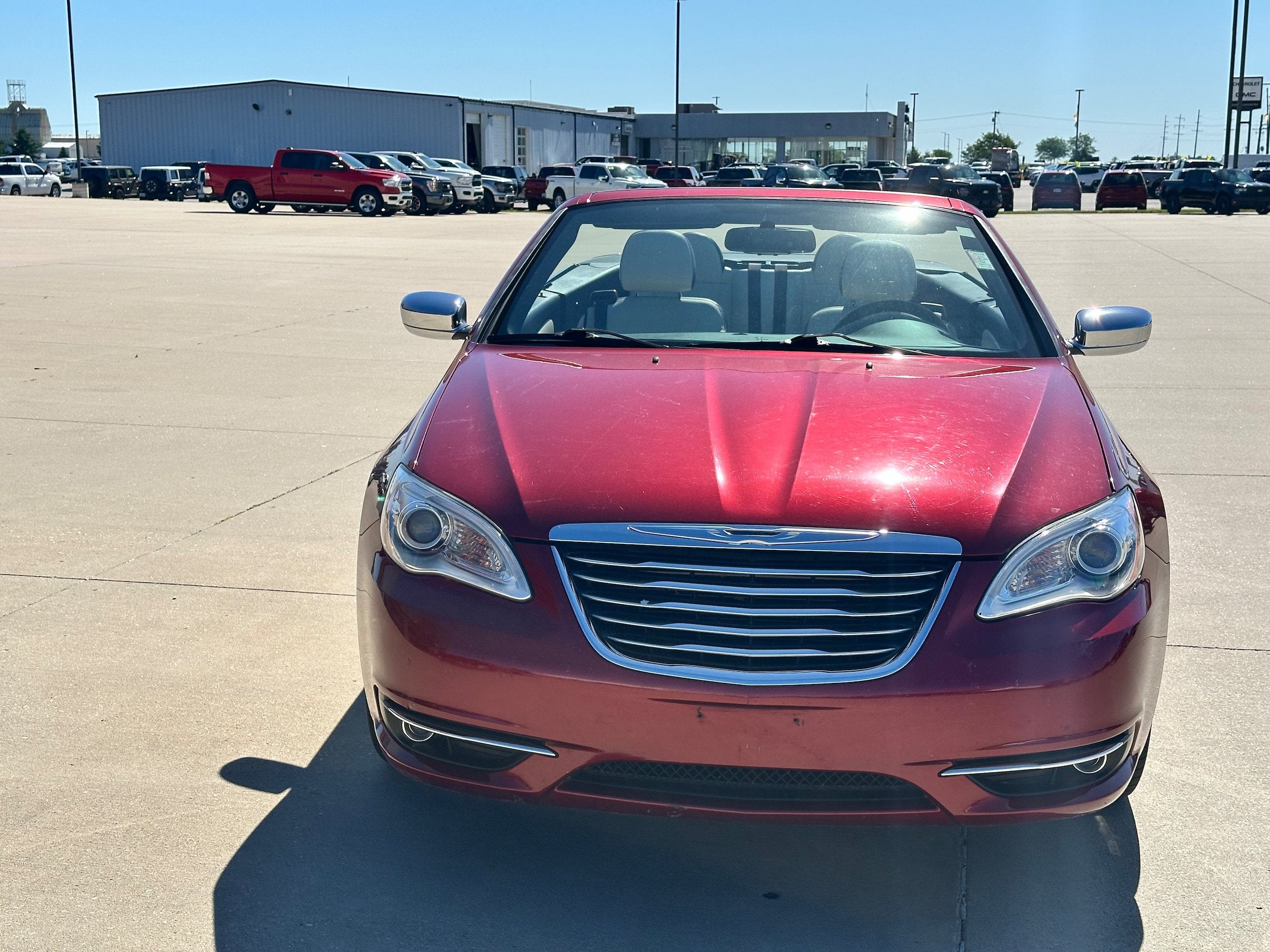 Used 2013 Chrysler 200 Limited with VIN 1C3BCBFGXDN584176 for sale in Macomb, IL